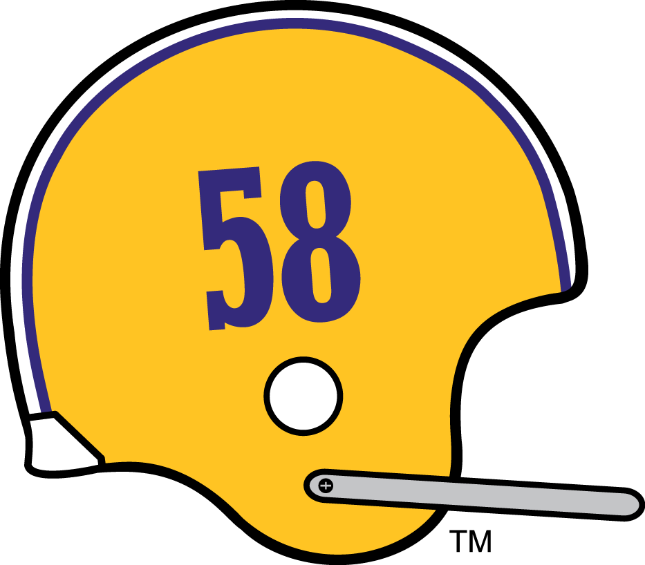 LSU Tigers 1971 Helmet Logo t shirts iron on transfers